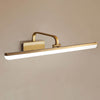 Armed LED Bathroom Vanity Bar Light Wall Sconce in Satin Gold