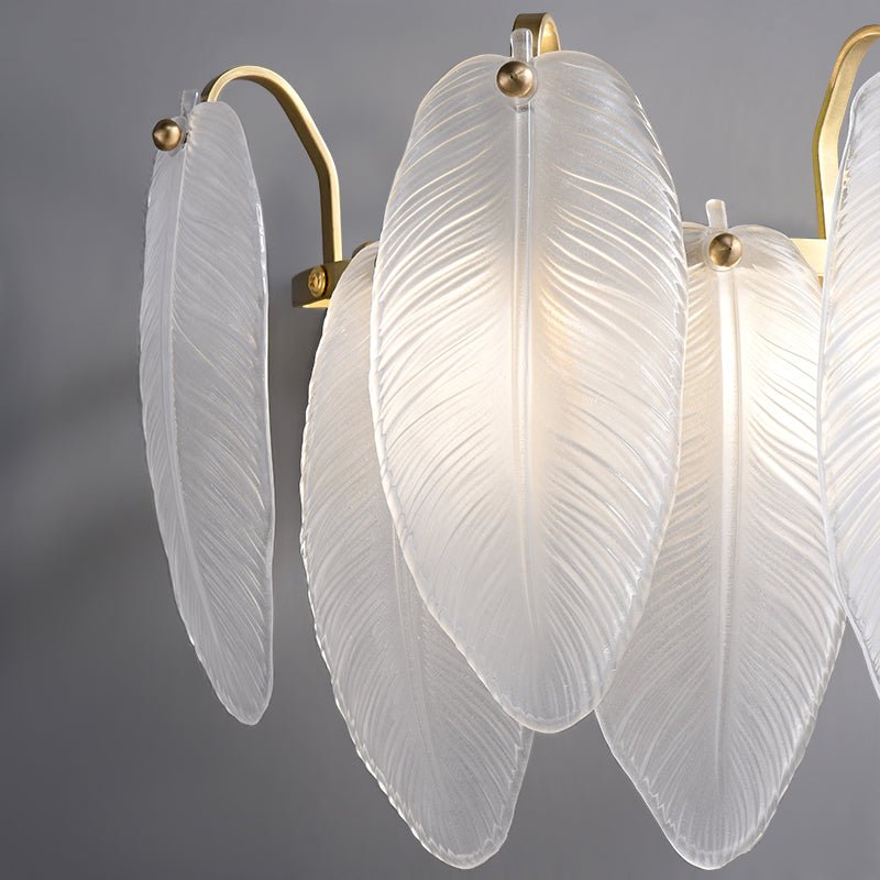 Feather-shaped Wall Sconce