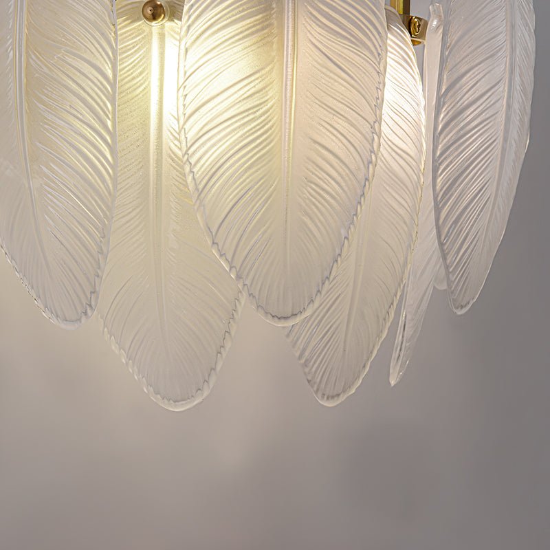 Feather-shaped Wall Sconce