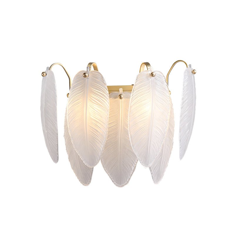 Feather-shaped Wall Sconce