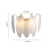 Feather-shaped Wall Sconce