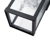 IP20 Hammer Glass Lantern Outdoor Wall Sconce