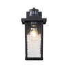 IP20 Hammer Glass Lantern Outdoor Wall Sconce