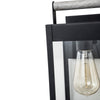 IP43 Lantern Waterproof Glass Outdoor Wall Sconce