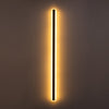 IP65 LED Long Strip Black Wall Light